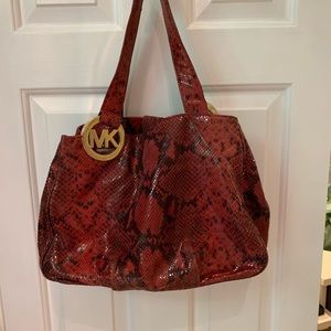 Michael Kors animal print bag